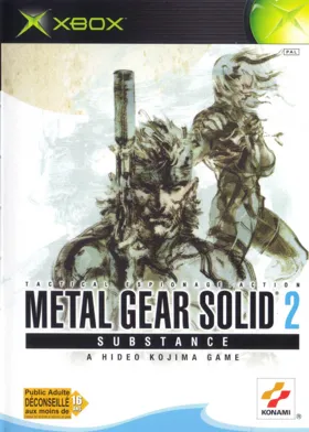 Metal Gear Solid 2 Substance (USA) box cover front